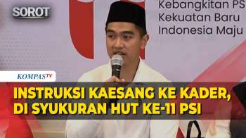 [Full] Instruksi Kaesang Ke Kader, Di Syukuran HUT Ke-11 PSI