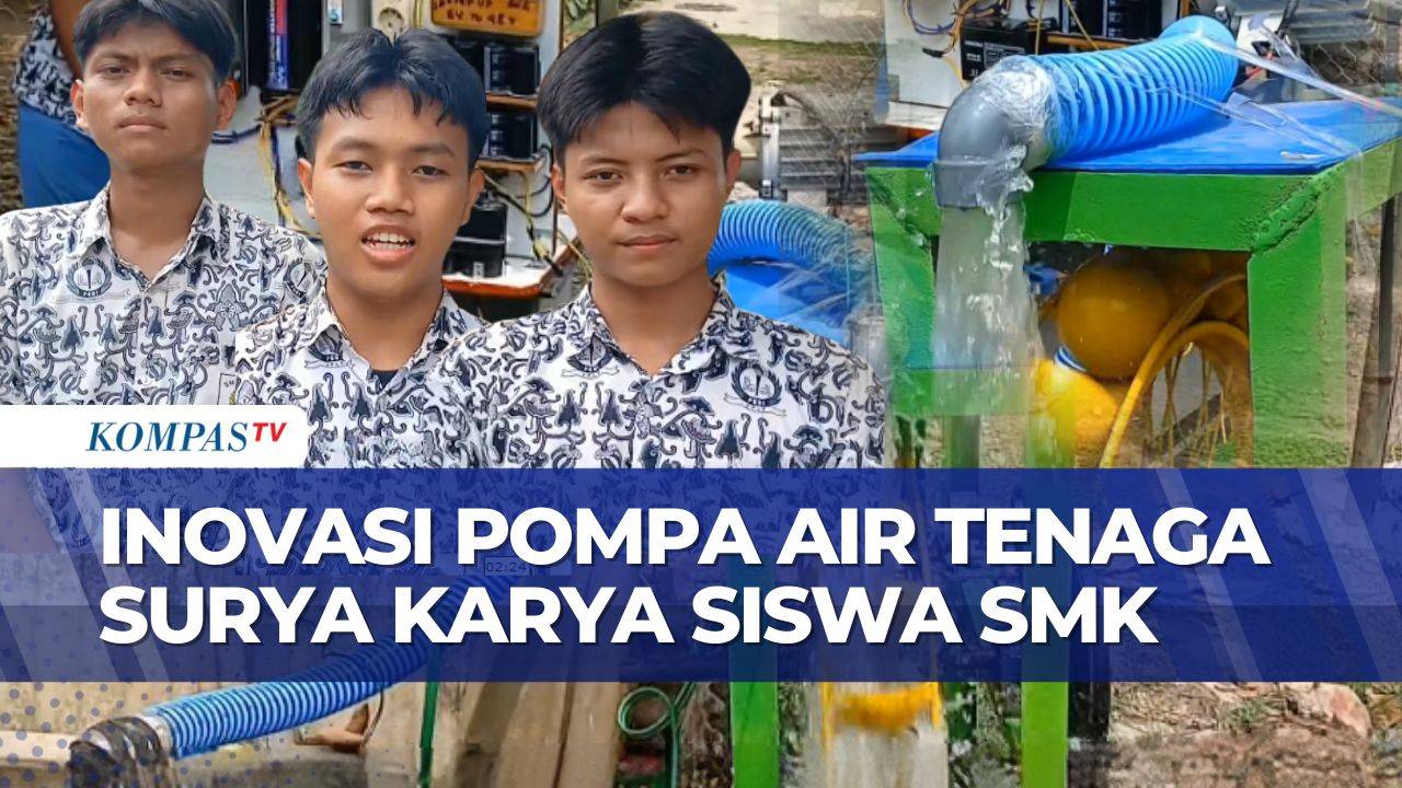 Inovatif! Siswa SMK di Karawang Ciptakan Pompa Air Tenaga Surya, Hemat Biaya dan Ramah Lingkungan
