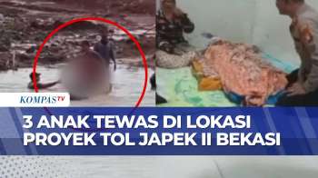 Proyek Tol Japek II Bekasi Menelan Korban Jiwa, 3 Anak Tewas Di Lokasi Galian Saat Bermain