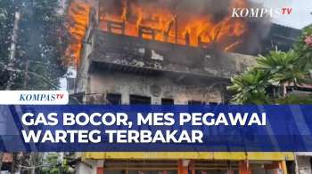 Gas Elpiji Bocor Picu Kebakaran Mes Pegawai Warteg Di Grogol | BERUT