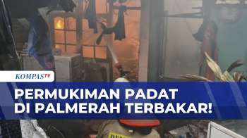 Kebakaran Permukiman Padat Di Palmerah, Warga Ngaku Dengar Suara Ledakan | BERUT