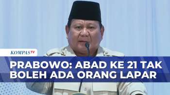 Presiden Prabowo Sebut Abad Ke-21 Tak Ada Lagi Orang Kelaparan Di Indonesia | SAPA MALAM