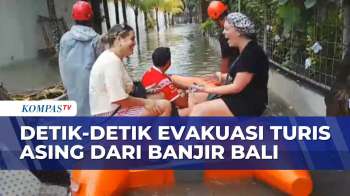 Banjir Rendam Denpasar, Puluhan Warga Hingga Turis Asing Dievakuasi | BERUT