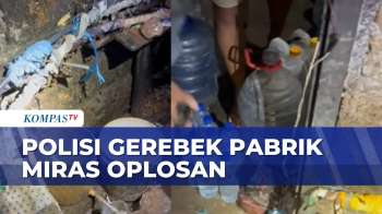 Gerebek Pabrik Miras Oplosan, Polisi Tangkap 1 Orang Pelaku | BORGOL