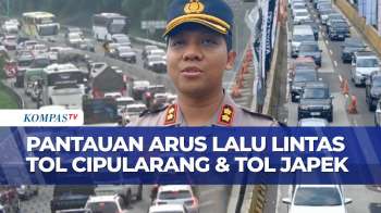 Tol Cipularang Arah Bandung Dan Tol Jakarta-Cikampek Padat Merayap | 25 Desember 2025