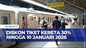 Diskon Kereta 30 Persen Laris Manis, KAI: Masih Ada 69 Ribu Tiket Hingga 10 Januari 2026