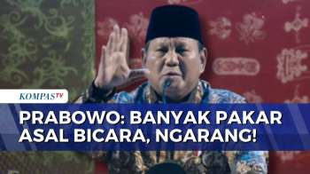 Prabowo Subianto Sindir Pakar Yang Komentari Dirinya Lewat Podcast: Ngarang! | SAPA MALAM