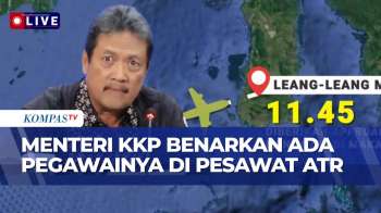 Terbaru! Menteri KKP Benarkan Ada 3 Pegawainya Di Pesawat ATR 42-500 Yang Hilang Kontak Di Maros