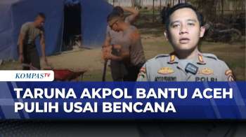 Momen Taruna Akpol Gelar Aksi Bersih-Bersih Di Aceh Tamiang Pasca-Bencana | SAPA PAGI