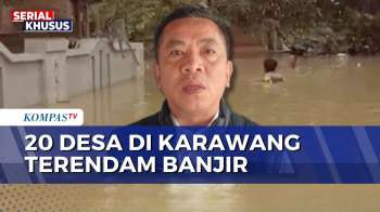 20 Desa di Karawang Masih Terendam Banjir, Ketinggian Air Capai 2 Meter | SAPA MALAM