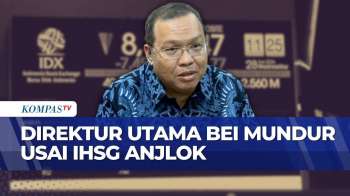 Dirut BEI Iman Rachman Mengundurkan Diri Usai IHSG Anjlok