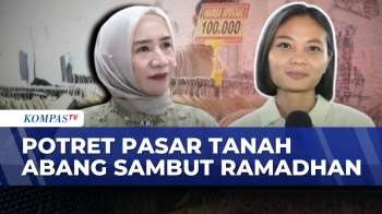 Jelang Ramadhan, Pasar Tanah Abang Mulai Dipadati Pemburu Busana Muslim  | KOMPAS SIANG