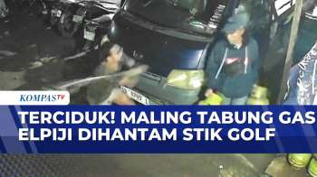 Detik-Detik Maling Tabung Gas Dihantam Stik Golf Oleh Warga | SAPA PAGI