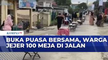 Jalin Silaturahmi, Warga Di Kendari Jejer 100 Meja Di Jalan Untuk Buka Bersama | SAPA SIANG
