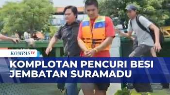 Komplotan Pencuri Besi Tiang Suramadu: 21 Kali Beraksi Raup Rp100 Juta Dibekuk Polisi