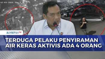 Analisis CCTV, Polisi: Terduga Pelaku Penyiraman Air Keras Aktivis Berjumlah 4 Orang