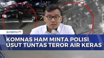 Komnas HAM Desak Polisi Ungkap Pelaku Penyiraman Air Keras ke Aktivis KontraS Andrie Yunus
