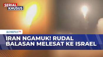 Rudal Balas Dendam! Iran Luncurkan Gelombang Serangan Ke-61 Ke Israel | KOMPAS PETANG