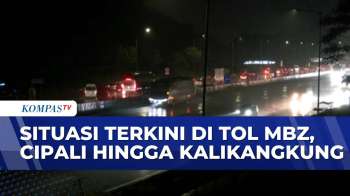 Update Arus Mudik di Tol Layang MBZ, Cipali, dan Kalikangkung Terpantau Ramai Lancar | KOMPAS MALAM