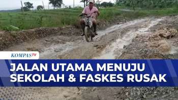 Keluhkan Jalan Rusak, Warga Kesulitan Menuju Sekolah Dan Fasilitas Kesehatan | SAPA SIANG