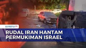 Rudal Iran Hantam Permukiman Di Israel, 10 Orang Terluka Dan 2 Tewas Di Reruntuhan | SAPA MALAM