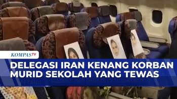 Momen Haru, Delegasi Iran Kenang Siswa Korban Serangan AS-Israel Dengan Bawa Foto | KOMPAS PETANG