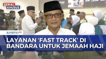 Layanan Fast Track Haji di Bandara Soekarno Hatta, Calon Haji Lolos Imigrasi Cuma 10 Detik