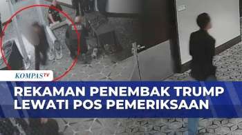 Detik-Detik Penembakan Trump Terungkap! Ini Rekaman Pelaku Saat Lewati Pos Pemeriksaan Keamanan