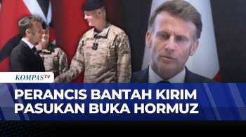 Macron Tegaskan Kapal Induk Prancis Di Laut Merah Untuk Jaga Jalur Perdagangan | SAPA MALAM