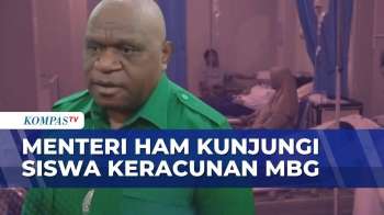 Kata Menteri HAM Usai Jenguk Siswa Korban Keracunan MBG di Surabaya | KOMPAS SIANG