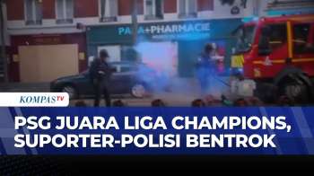 Perayaan Gelar Liga Champions PSG Berujung Bentrokan, Ratusan Orang Ditangkap di Prancis
