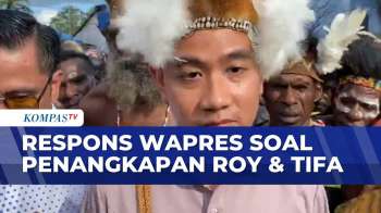 Wapres Respons Soal Penangkapan Roy & Tifa: Ikuti Prosesnya | KOMPAS SIANG