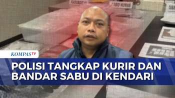 Polda Sultra Gagalkan Peredaran 3 Kilogram Sabu, 2 Orang Ditangkap | BORGOL