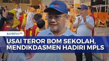 Sehari Usai Teror Bom, Mendikdasmen Kunjungi SDN Srengseng Sawah 15 Dan Isi Materi MPLS | JMP