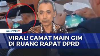 Camat Klarifikasi Usai Video Dirinya Asyik Main Gim di Ruang Rapat DPRD Viral, Ini Katanya!