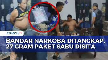 Bandar Narkoba Ditangkap Di Lampung, Polisi Sita 27 Gram Paket Sabu Siap Edar | BORGOL