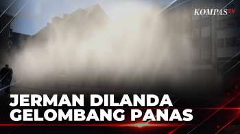 Gelombang Panas! Suhu Jerman Capai 38 Derajat Celsius, Sungai Rhein Mulai Menurun | KOMPAS MALAM
