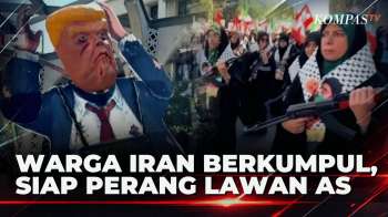 Warga Iran Siap Angkat Senjata, Kepala IRGC Klaim 600 Ribu Orang Telah Mendaftar | KOMPAS PETANG