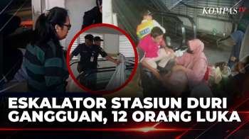 Eskalator Stasiun Duri Tiba-Tiba Berbalik Arah, 12 Penumpang Terluka | SAPA MALAM