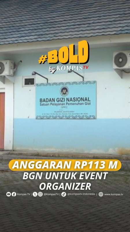 ANGGARAN RP113 M BGN UNTUK EVENT ORGANIZER