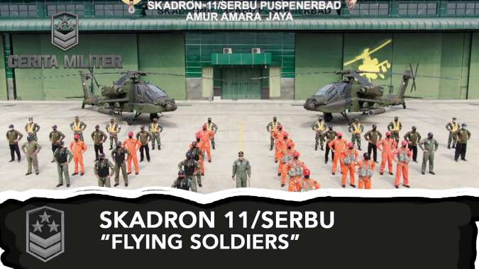 Skadron 11/Serbu Flying Soldiers | Cerita Militer (1)