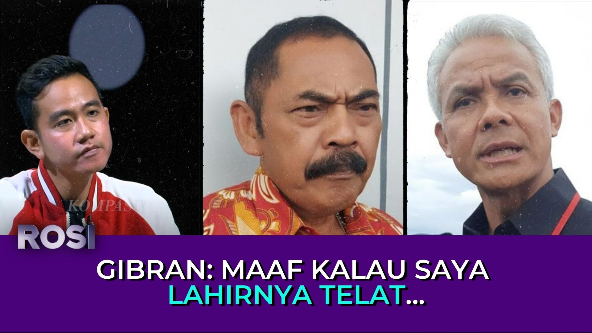 Beda Sikap Soal U-20, Gibran: Wali Kota Sebelumnya yang Pertama Tanda Tangan | ROSI