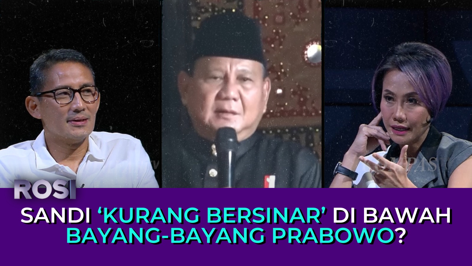 Kata Pak Prabowo, “Silakan Pergi Kalau Punya Pemikiran Lain” | Rosi