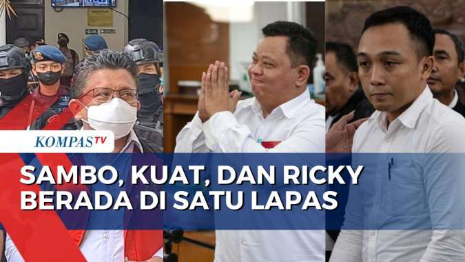 Kejagung Eksekusi Ferdy Sambo, Kuat Ma ruf, Ricky Rizal ke Lapas IIA ...
