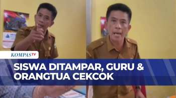 Viral! Tak Terima Anaknya Ditampar, Orangtua Siswa Dan Guru Di Subang Adu Mulut | KOMPAS SIANG