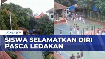Detik-Detik Siswa SMAN 72 Selamatkan Diri Pasca Ledakan, Siswa Saling Tolong Teman Yang Terluka
