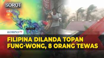 Filipina Dilanda Topan Fung-Wong, 8 Orang Dilaporkan Tewas