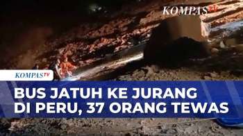 Bus Masuk Jurang Di Peru, 37 Orang Tewas & 13 Orang Luka