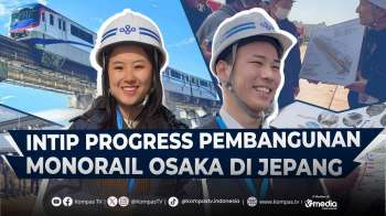 Mengintip Progress Pembangunan Monorail Osaka Di Jepang