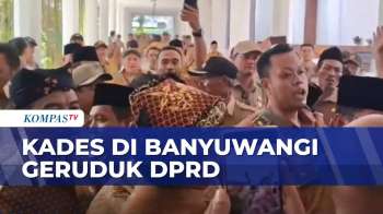 Bantah Potong Uang Bansos, Kepala Desa di Banyuwangi Geruduk Gedung DPRD | BERITA UTAMA